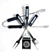 Motorhead Products MH5125 MLB 4-Piece BBQ Grilling Utensil Set, Mariners