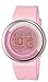 Casio Women's LDF30-4A Digital Pink Round Resin Strap Watch