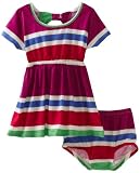 Splendid Littles Baby-girls Infant Block Stripe Dress, Floatie, 12-18 Months
