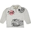 Fire Truck Half Zip Pullover in Stone ~ infant - child