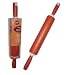 Wilton Rolling Pin, Dishwasher Safe, Fully Submersible, Orange