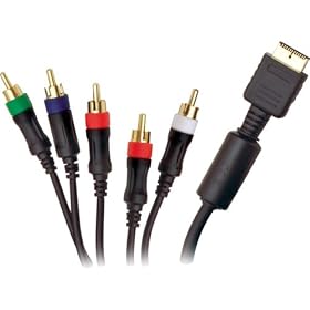 Miracle Tech: Brand New Playstation 3 PS3 Component Cable/Lead HD AV Speedlink- 1.8 Meter