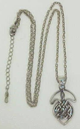 Click here to buy Pewter Celtic Knotwork Mother & Child Pendant Necklace by Coolstuff4U.