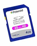 Polaroid 4 GB SDHC Class 4 Flash Memory Card P-SDHC4G4-FS/POL