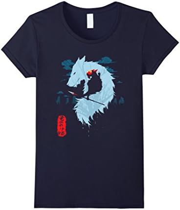 Women's HIME T-Shirt Medium Navy