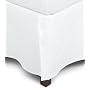 Pinzon Matelasse Queen Bed Skirt, White