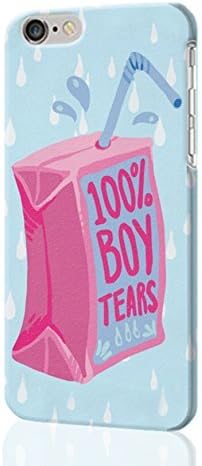 100% Boy Tears Pattern Image - Protective 3d Rough Case Cover - Hard Plastic 3D Case - For iPhone 6 - 4.7" inches