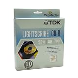 TDK CDR 80 Minuye Lightscribe 52x 10 pack