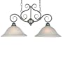 Maxim Lighting 2651MRKB 2 Light Pacific Island Light