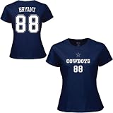 Reebok Dallas Cowboys Dez Bryant Women's Name & Number T-Shirt Large