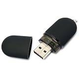 8GB Black Pebble USB Flash Drive / Memory Stick / Pen Drive / School Gift - Boy/Man