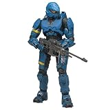 Halo 3 McFarlane Toys Series 7 Action Figure BLUE Rogue Spartan