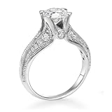 Diamond Engagement Ring in Platinum - GIA Certified, Round, 1.43 Carat, E Color, VS2 Clarity