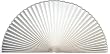 Redi Shade 3362548 Redi Arch White Window Shade, 36-by-72-Inch