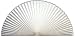 Redi Shade Redi Arch 72-Inch Arch Window Shade, White #3362548