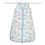 aden + anais エイデンアンドアネイ モスリンコットン 厚手スリーパー star bright - blue dots cozy sleeping bag - medium-1011