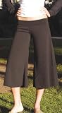 Ladies Cotton/Spandex High Quality Casual Gaucho Pant