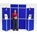 10 Portable Display System Kit 8 With Carry Bag Velcro Dots