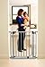 Dreambaby Dawson Auto-Close Security Gate w/Stay Open Feature, Silver (28-32in)