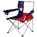 Patriotic American Texas State Flag Oversize Portable Folding Lawn Arm Chair with Cup Holder