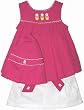 Girls 2pc Flower Pot Scooter Skirt Set with Hat ~ Size (3T-6X)