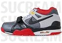 NIKE MENS AIR TRAINER III 3 red grey 679066-002