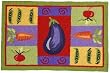 Washable Bright Veggies Rug