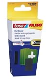 Tesa 55224-0-1 - Klettband  20 mm x 1 m, schwarz