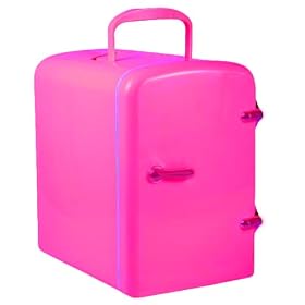4 Litre Pink Mini Fridge