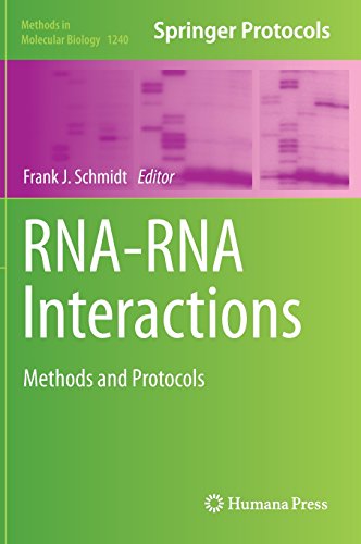 RNA-RNA Interactions: Methods and Protocols (Methods in Molecular Biology)