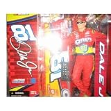 Dale Earnhardt Jr #81 Red Oreo Ritz With Drivers Side Car Replica McFarlane NASCAR Series 6 Action Figure With SunglassesIMAGE