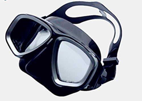 LANGCA® Diving Dive Mask Nearsighted Prescription RX Optical Corrective Lenses Customized (PLAIN)