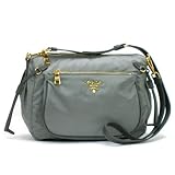 (�v���_) PRADA TESSUTO EASY �V�����_�[�o�b�O #BT0689 UHS ACCIAIO