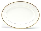 Noritake Rochelle Gold Oval Platter 16 inches