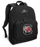 South Carolina Gamecocks Backpack Black University of South Carolina for Travel or School Bags - BEST QUALITY Unique Gifts For Boys, Girls, Adults, College Students, Men or Ladies