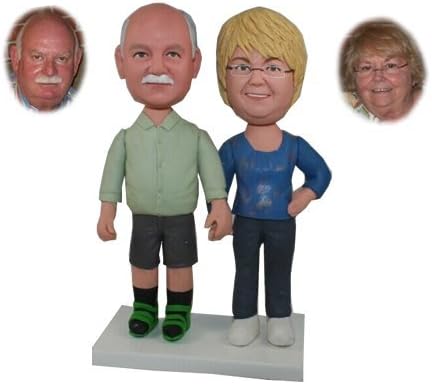 Custom Wedding Custom Bobblehead dolls Set Wedding Gift for Wedding Anniversary Gift, Personalized Wedding Custom Figurine Bobblehead dolls