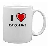 I Love Caroline Mug by DAS