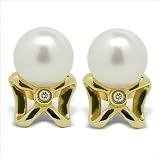 Flow Japanese Akoya Cultured Pearl Earring