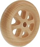 Eigenschaften Die Ideenwelt Ltd.  / 4x Holzrad mit Speichen 70mm Durchmesser ME 36178