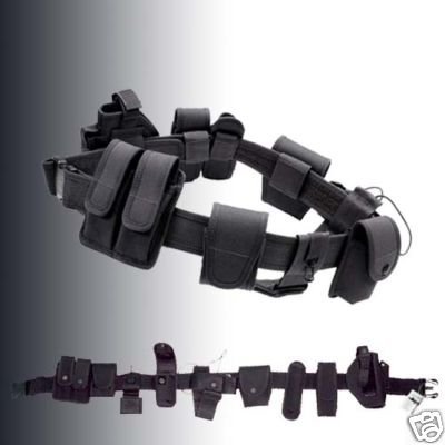 Modular equipment system belt for security & police