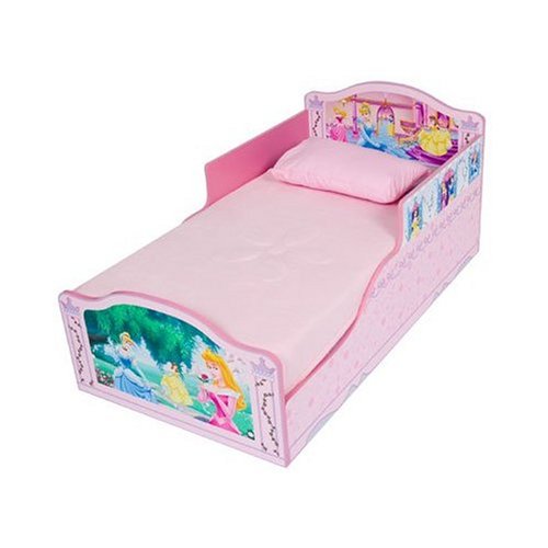 Disney Princess Wooden Toddler Bed