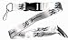 New York Yankees Lanyard Keychain NY
