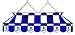 Imperial Kansas City Royals Licensed 40-Inch Rectangular Stained Glass Billiard Table Light