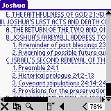 Bible Study Notes on Joshua