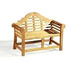 Teak Lutyens Childrens Garden Bench