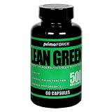 Primaforce Lean Green Green Tea Extract Capsules, 500 mg, 60-Count Bottles (Pack of 2)