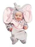 Cute Newborn Baby Elephant Halloween Costume, 0-6 Months
