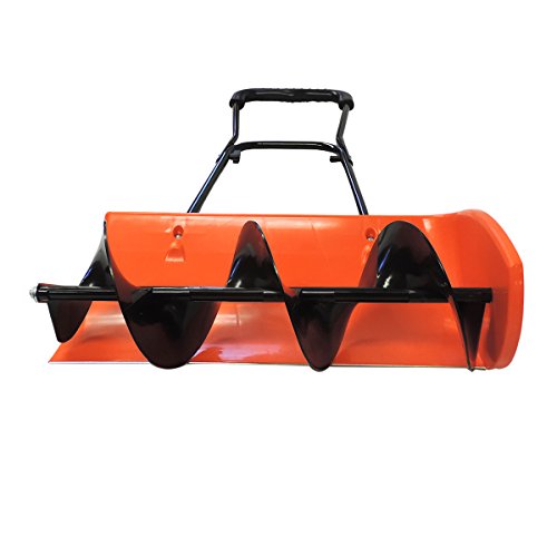 EasyGoProducts Snow Screw, Auger Style Manual Snow Blower, Snow Plow