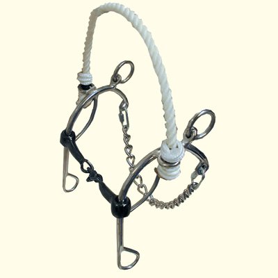 Childrens Toyshop  Sporting Goods : Hackamore Combo w/Rope Nose