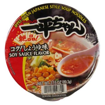 Myojo - Ippei-Chan Soy Sauce Flavored Ramen Bowl 3.15 Oz. by Myojo